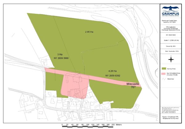 Current and recent archaeological projects – Hadrian’s Wall – Drumburgh Archaeological Survey (from Nov 2024)